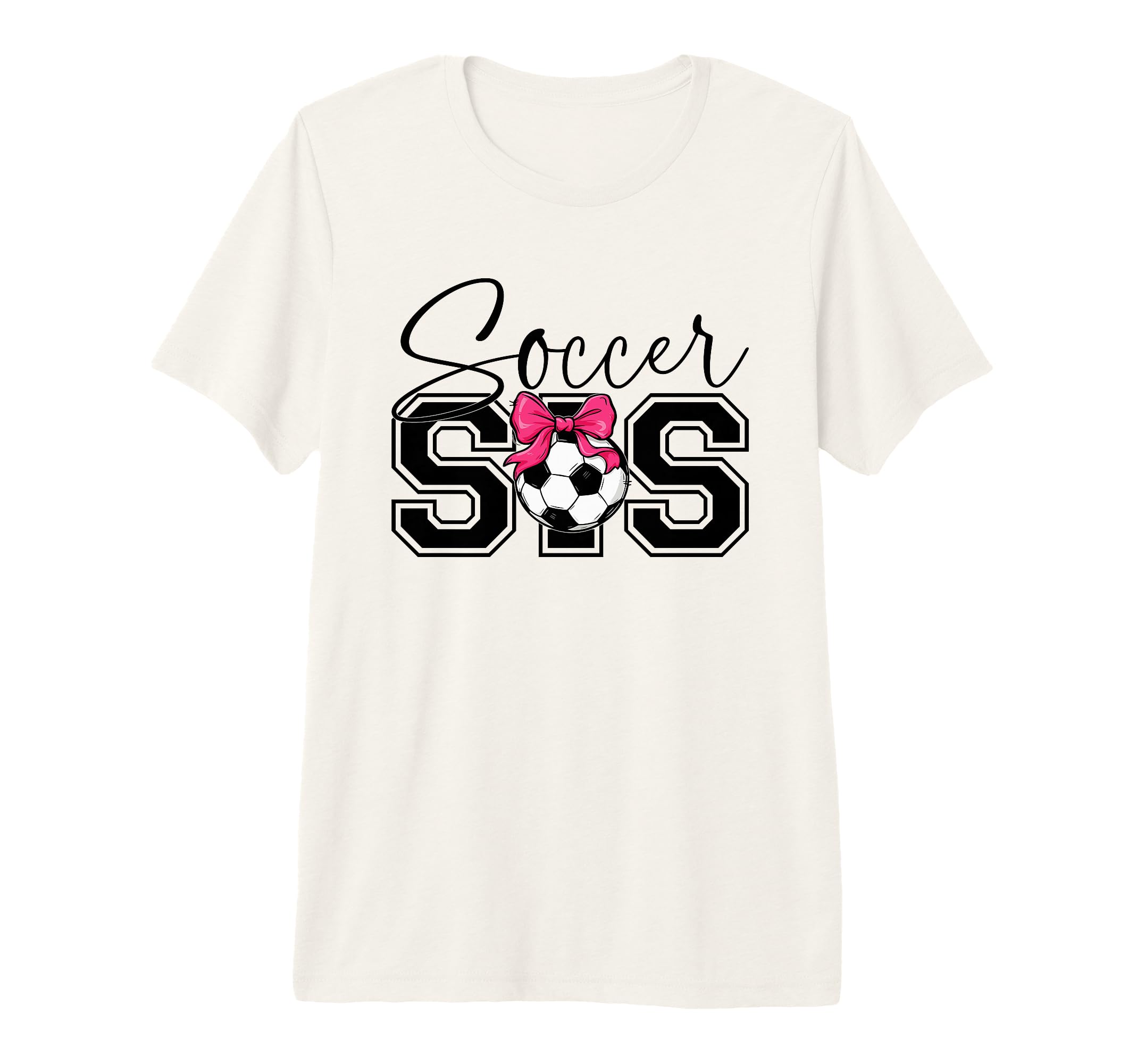 Soccer Sister Heart Big Sister Little T-Shirt - Fun Novelty Design Unisex - T-Shirt, Sweatshirt, Hoodie