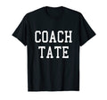 Coach Tate Custom Football T-Shirt - Casual Everyday Wear for Adults - T-Shirt, Sweatshirt, Hoodie