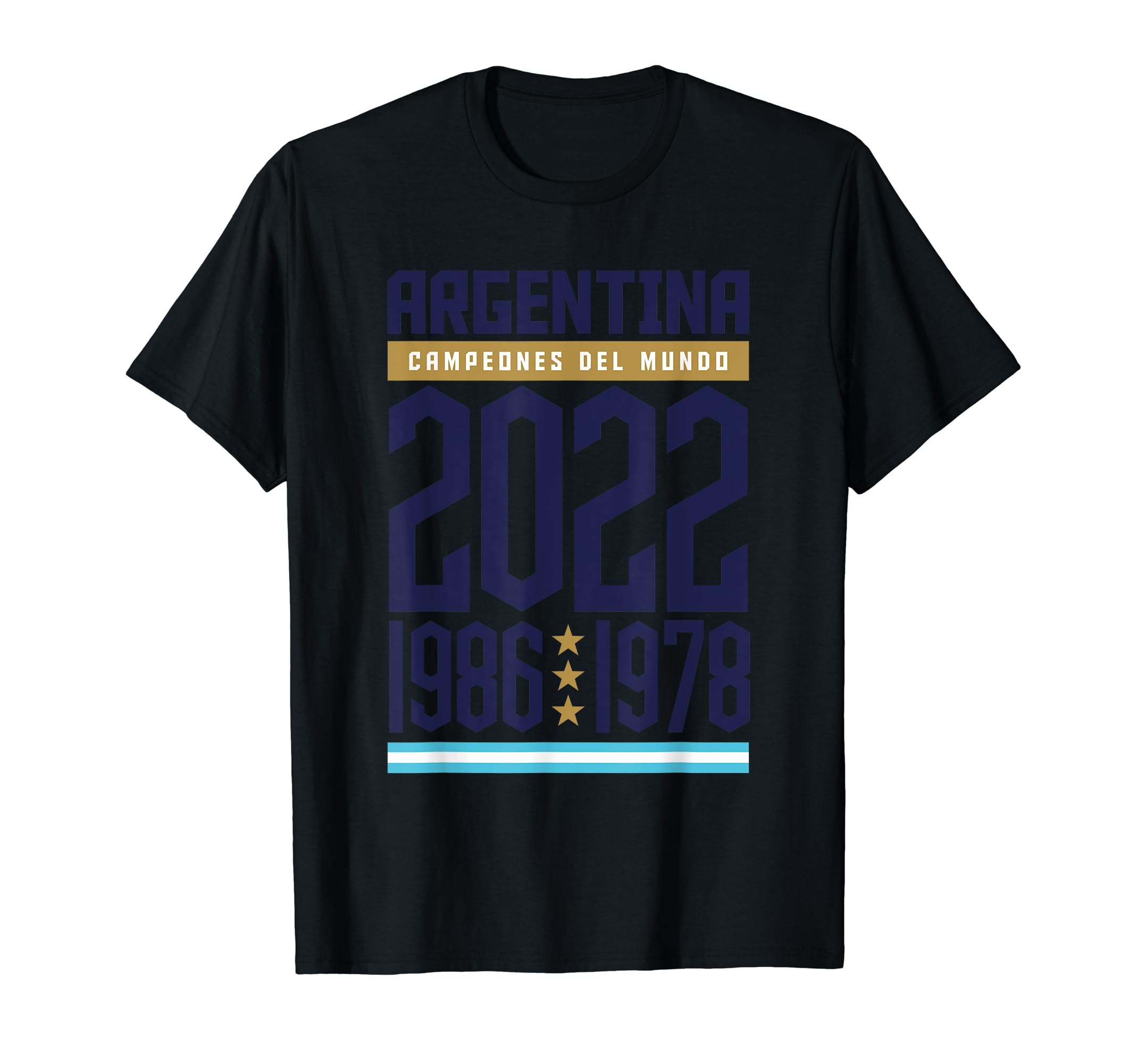 Argentina World Champion 2022 Soccer Fans T-Shirt - Unique Graphic Unisex - T-Shirt, Sweatshirt, Hoodie