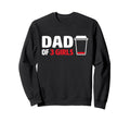 Dad 3 Coffee Drinker Gifts Husband Sweatshirt - Novelty Apparel Men Women - T-Shirt, Sweatshirt, Hoodie