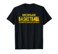 Michigan Basketball Compete Defeat T-Shirt - Custom Art Print for Adults - T-Shirt, Sweatshirt, Hoodie