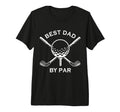 Mens Best Dad Par Golfing Fathers Day T-Shirt - Novelty Apparel for Adults - T-Shirt, Sweatshirt, Hoodie