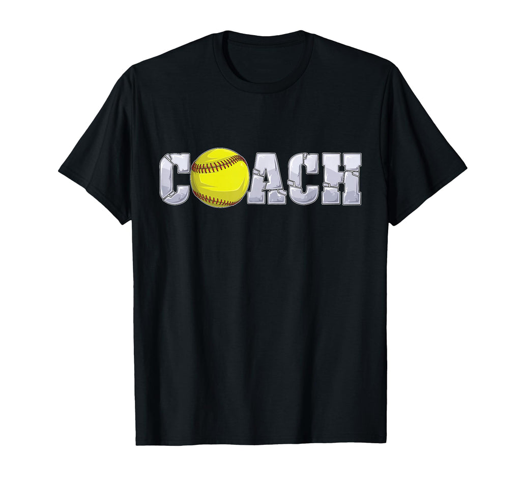 Softball Coach Coaching Assistant T-Shirt - Unique Graphic for Adults - T-Shirt, Sweatshirt, Hoodie