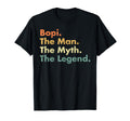 Bopi Myth Legend Father Dad Uncle T-Shirt - Casual Everyday Wear Unisex - T-Shirt, Sweatshirt, Hoodie