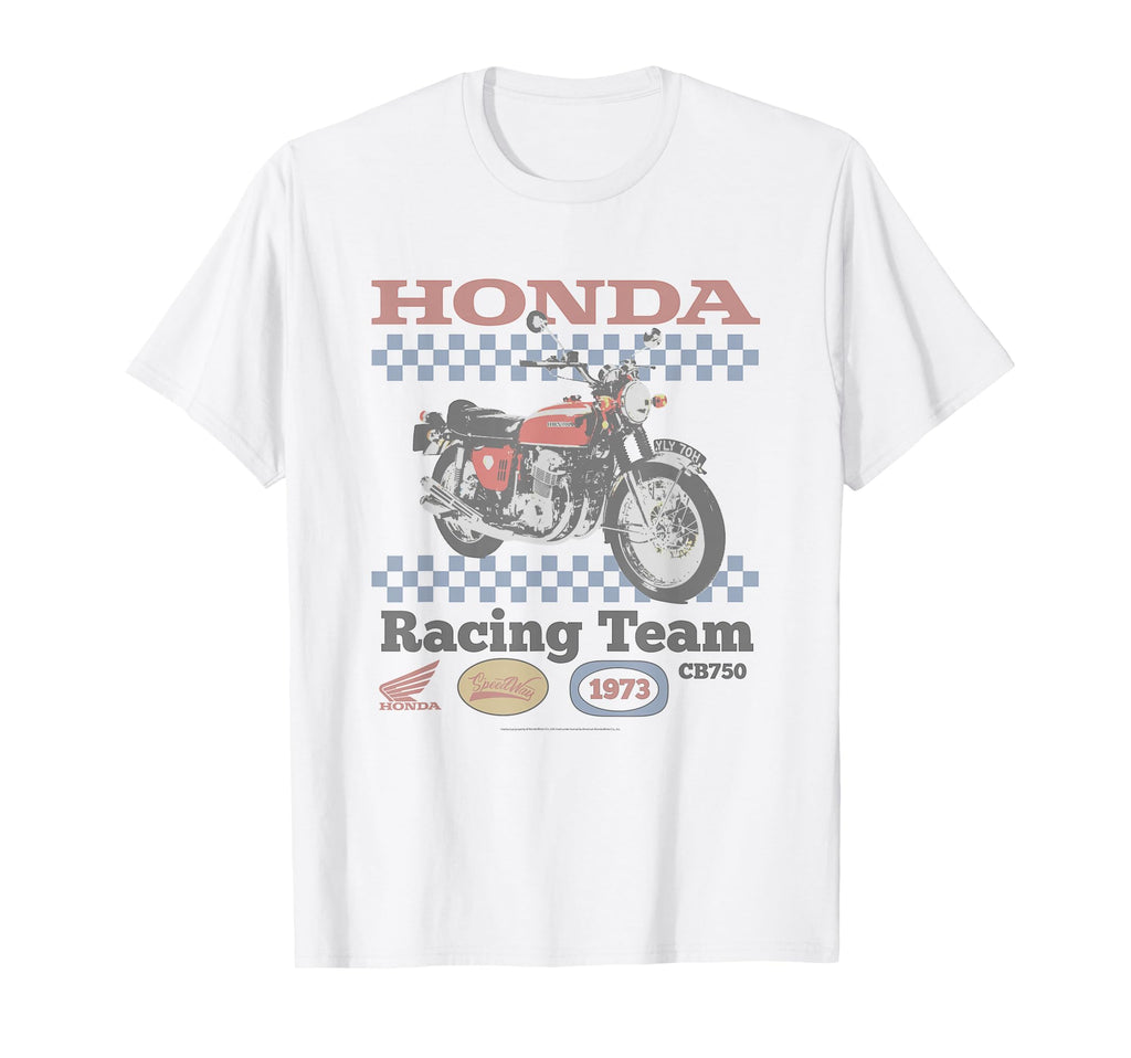 Honda Cb750 Motorcycle Racing 1973 T-Shirt - Casual Everyday Wear Men Women - T-Shirt, Sweatshirt, Hoodie