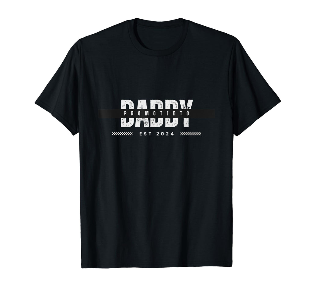 Dad Promote To Be Dad Est 2024 T-Shirt - Trendy Graphic Unisex - T-Shirt, Sweatshirt, Hoodie