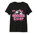 Soccer Sister Custom Soccer Player Number T-Shirt - Novelty Apparel Unisex - T-Shirt, Sweatshirt, Hoodie