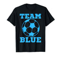 Team Blue Gender Reveal Team Soccer T-Shirt - Trendy Graphic Men Women - T-Shirt, Sweatshirt, Hoodie