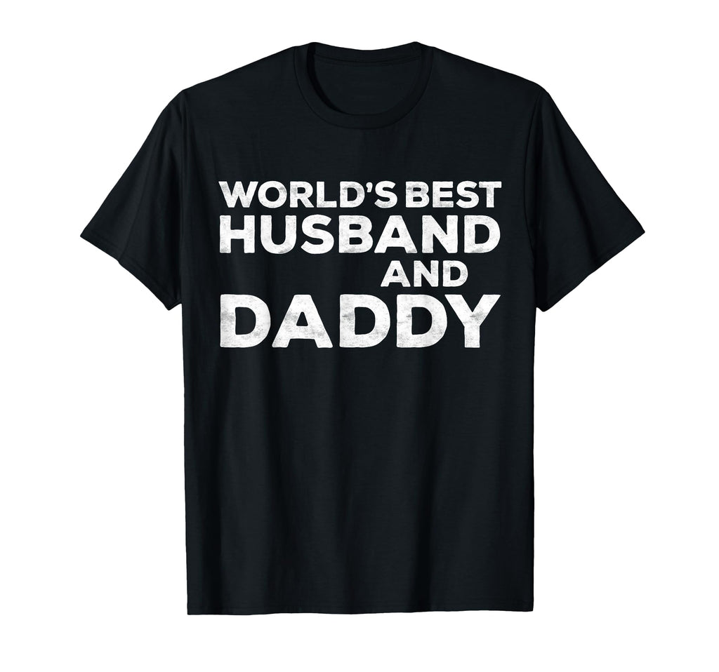 Worlds Best Husband And Daddy Dad T-Shirt - Aesthetic Graphic Unisex - T-Shirt, Sweatshirt, Hoodie