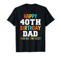Dad 40Th Birthday Dads 40 Years Old T-Shirt - Fun Novelty Design for Adults - T-Shirt, Sweatshirt, Hoodie