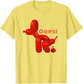 Oops! Pop Art Balloon Dog Pooping - Adult & Kids T-Shirts, Sweatshirts & Hoodies apparel design preview 1