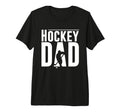 Mens Hockey Dad Tri Blend T-Shirt - Graphic Print Men Women - T-Shirt, Sweatshirt, Hoodie