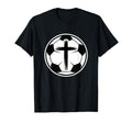 Christian Soccer Faith Sports Player T-Shirt - Trendy Graphic for Adults - T-Shirt, Sweatshirt, Hoodie