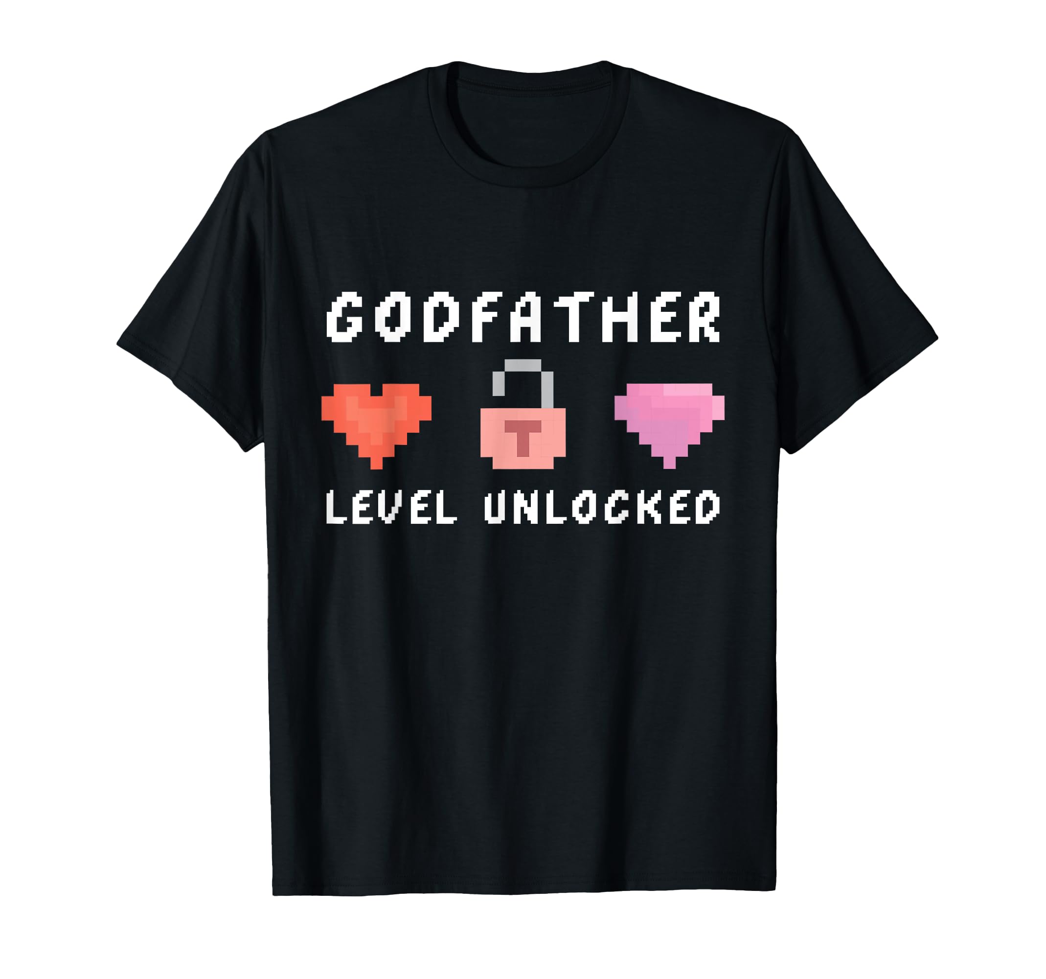 Godfather Level Unlocked Funny God T-Shirt - Unique Graphic Men Women - T-Shirt, Sweatshirt, Hoodie
