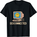 Disconnected Retro Computer Pixel Art 90s 8-Bit - Adult & Kids T-Shirts, Sweatshirts & Hoodies apparel design preview 1