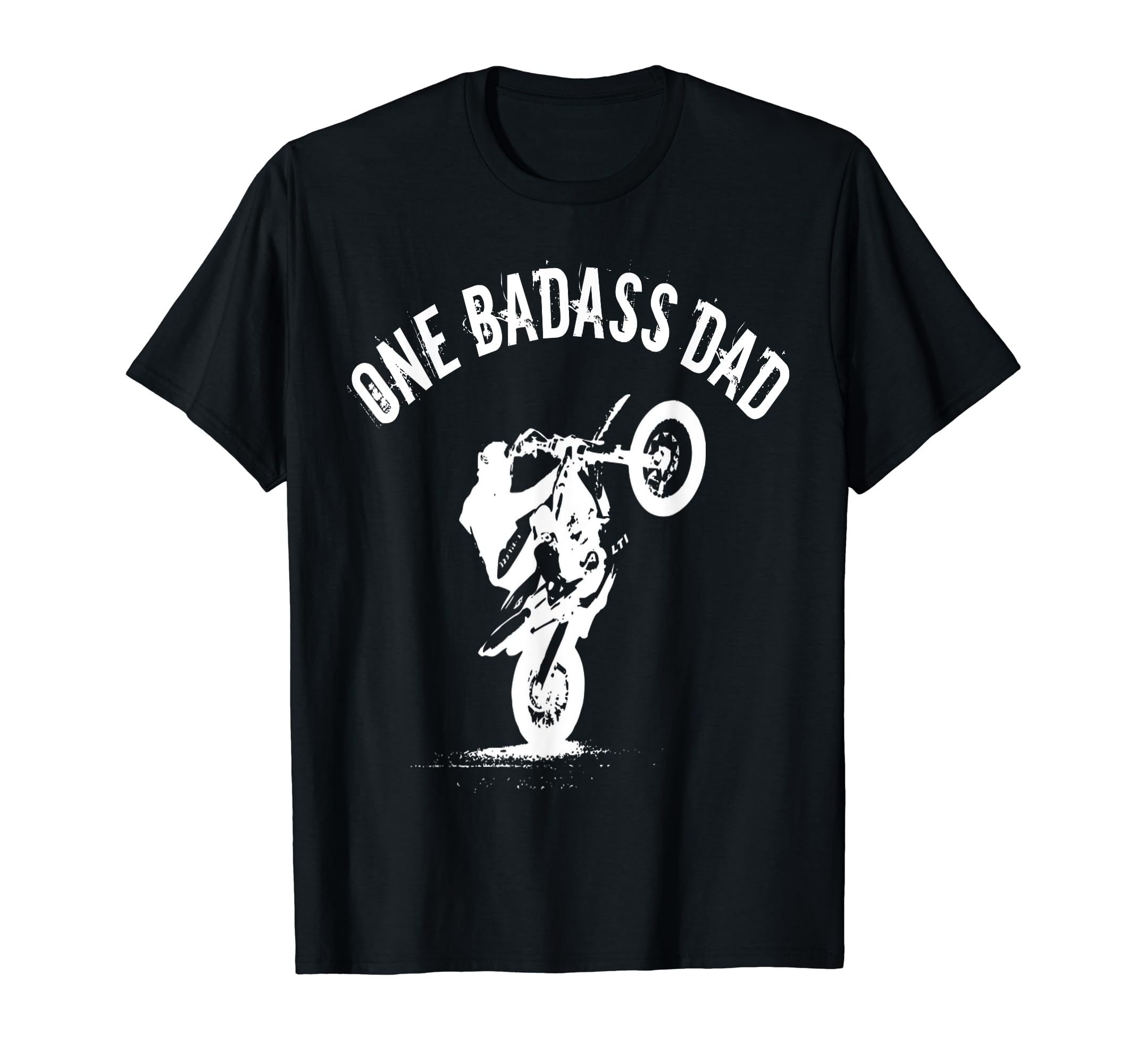 One Badass Bonus Step Dad Birthday Gift T-Shirt - Fun Novelty Design Unisex - T-Shirt, Sweatshirt, Hoodie