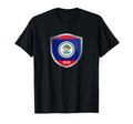 Belize Flag Badge Soccer Fans Jersey T-Shirt - Fun Novelty Design Unisex - T-Shirt, Sweatshirt, Hoodie