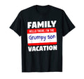 Grumpy Son Dad Mom Son Daughter T-Shirt - Casual Everyday Wear for Adults - T-Shirt, Sweatshirt, Hoodie