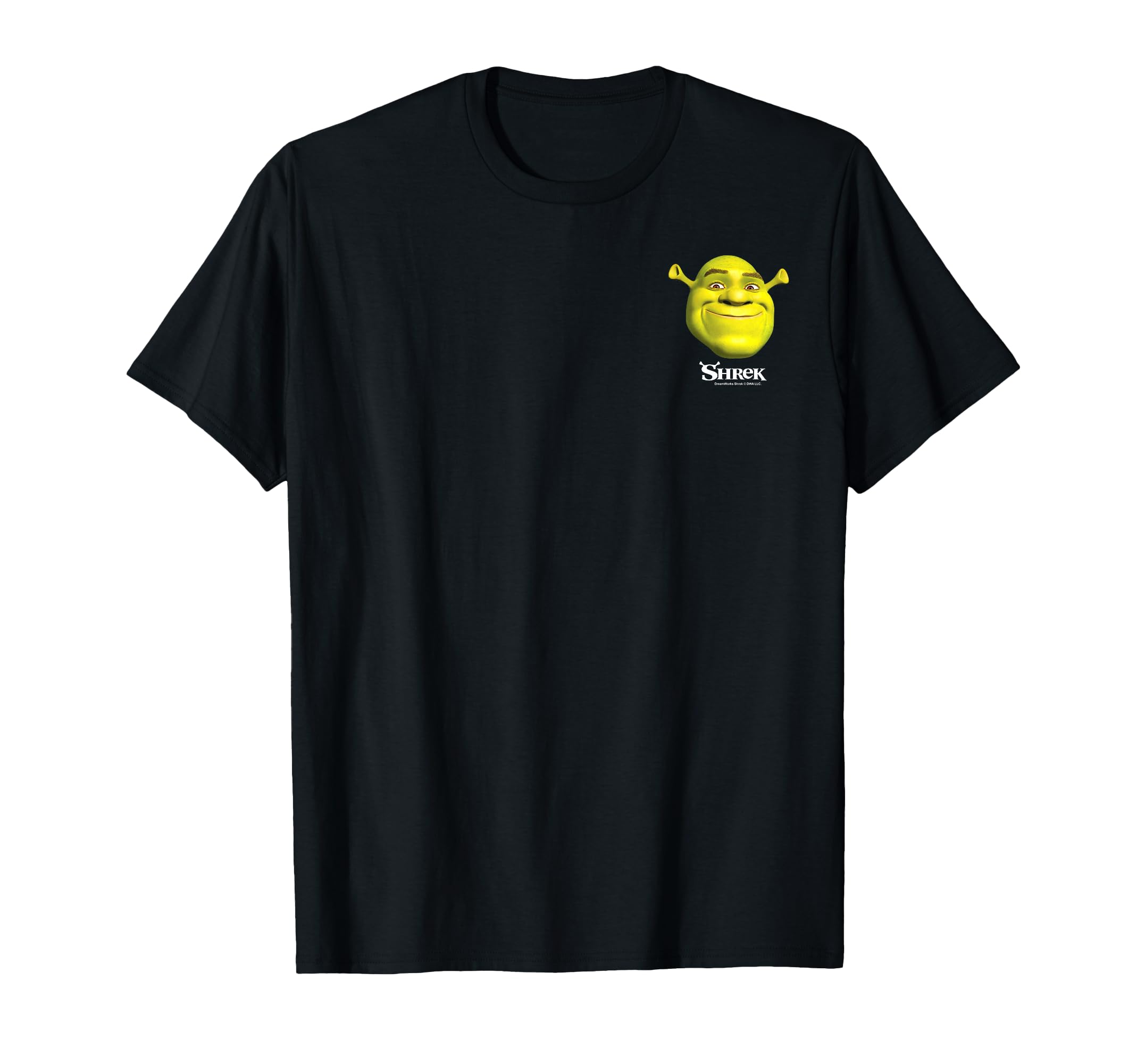 Shrek Small Pocket Face Logo T-Shirt - Graphic Print Men Women - T-Shirt, Sweatshirt, Hoodie