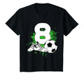 8Th Birthday 8 Years Soccer Football T-Shirt - Novelty Apparel for Adults - T-Shirt, Sweatshirt, Hoodie