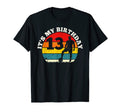 Its My Birthday 13 Years Old Soccer T-Shirt - Unique Graphic Men Women - T-Shirt, Sweatshirt, Hoodie