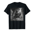 Funny Cat Riding Shark Tornado Meme T-Shirt - Unique Graphic for Adults - T-Shirt, Sweatshirt, Hoodie