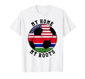 My Home My Roots Gambia Flag T-Shirt - Casual Everyday Wear for Adults - T-Shirt, Sweatshirt, Hoodie