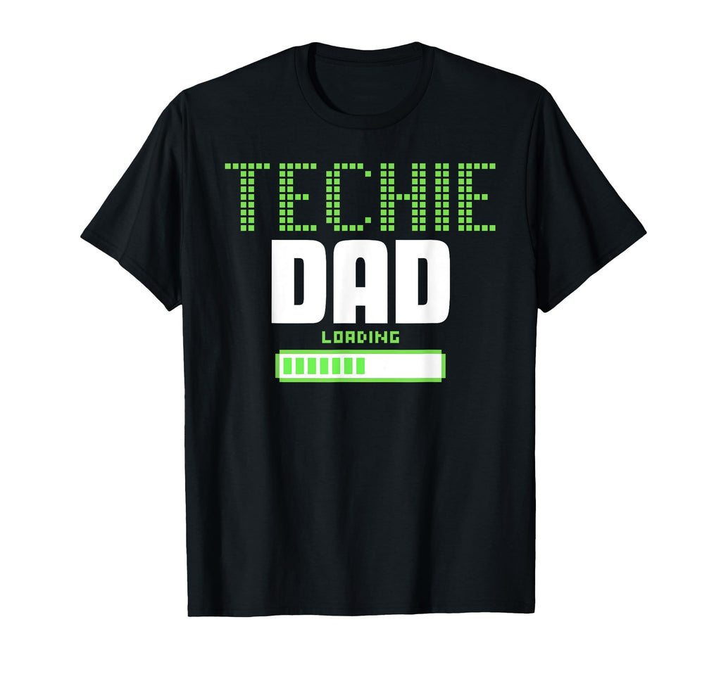 Fathers Day Techie Dad Computer Video T-Shirt - Unique Graphic Men Women - T-Shirt, Sweatshirt, Hoodie