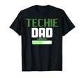 Fathers Day Techie Dad Computer Video T-Shirt - Unique Graphic Men Women - T-Shirt, Sweatshirt, Hoodie