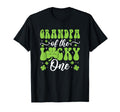 Grandpa Lucky One First Birthday St T-Shirt - Custom Art Print Men Women - T-Shirt, Sweatshirt, Hoodie