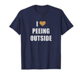I Love Peeing Outside Funny Hiking Camping T-Shirt - Graphic Print Unisex - T-Shirt, Sweatshirt, Hoodie