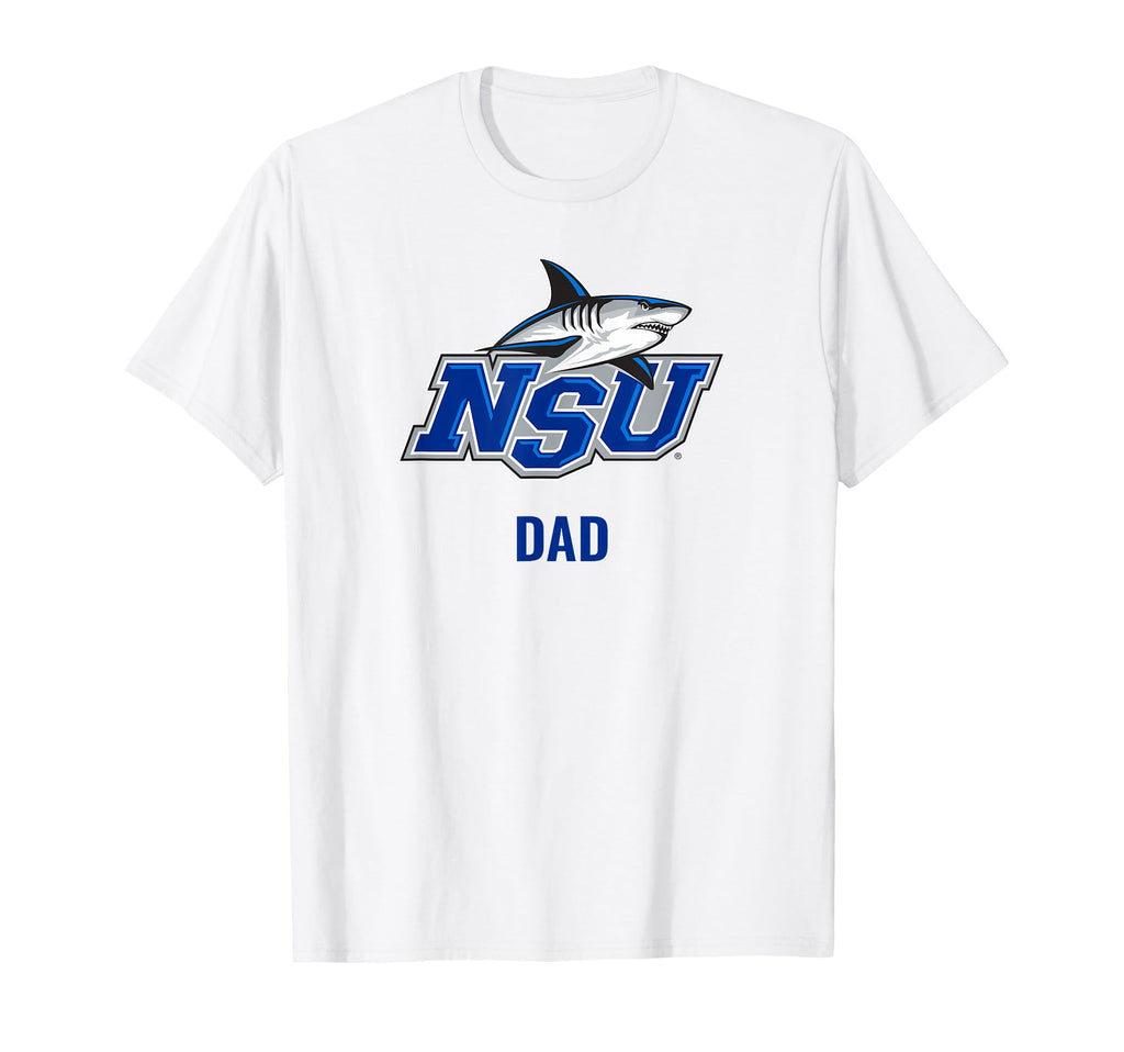 Nova Southeastern University Sharks Dad T-Shirt - Novelty Apparel Unisex - T-Shirt, Sweatshirt, Hoodie