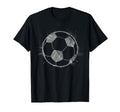 Soccer Ball Art Goalkeeper Soccer T-Shirt - Custom Art Print Men Women - T-Shirt, Sweatshirt, Hoodie