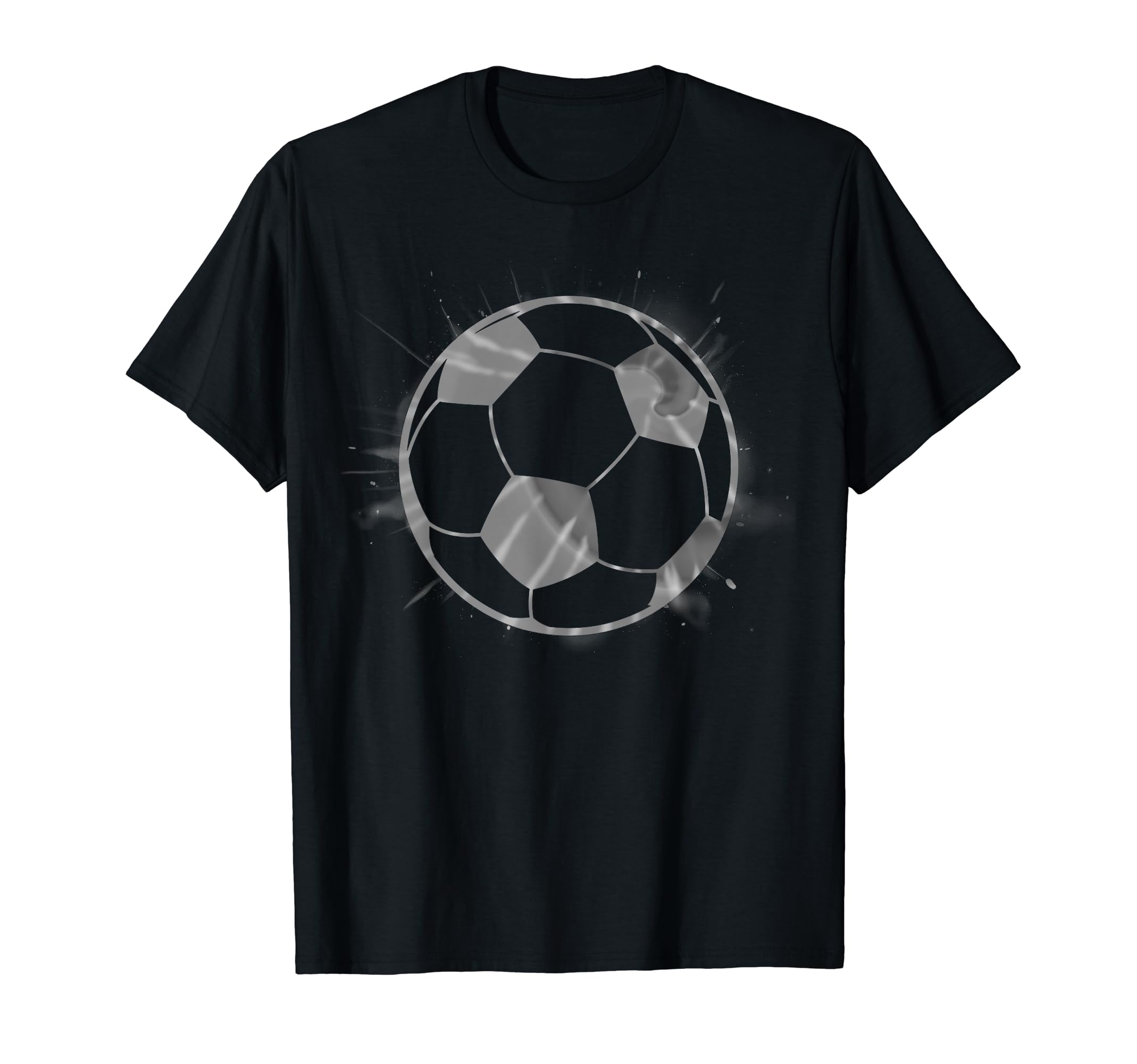 Soccer Ball Art Goalkeeper Soccer T-Shirt - Custom Art Print Men Women - T-Shirt, Sweatshirt, Hoodie