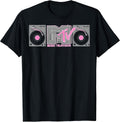 Retro Pink and Gray Boombox Logo Graphic - Adult & Kids T-Shirts, Sweatshirts & Hoodies apparel design preview 1