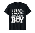 Soccer Birthday 5 Year Old Soccer Theme T-Shirt - Custom Art Print Unisex - T-Shirt, Sweatshirt, Hoodie