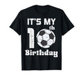 Its My 10Th Birthday Soccer 10 Years T-Shirt - Trendy Graphic for Adults - T-Shirt, Sweatshirt, Hoodie