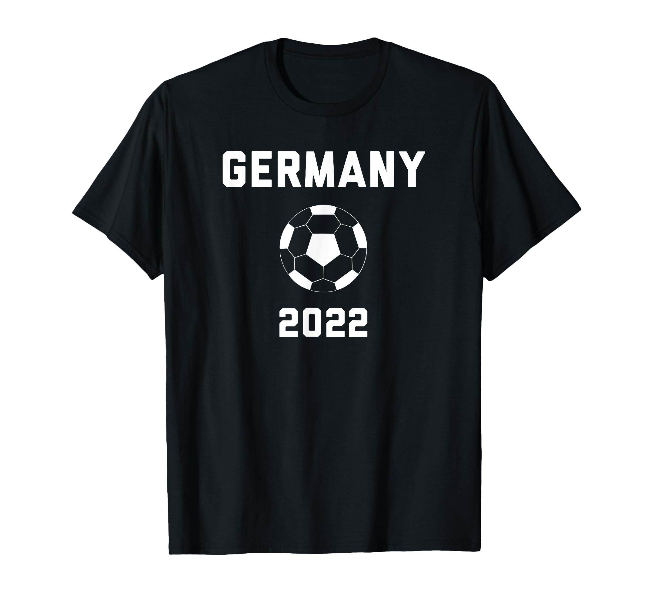 World Cup 2022 Germany Soccer Ball T-Shirt - Novelty Apparel Unisex - T-Shirt, Sweatshirt, Hoodie