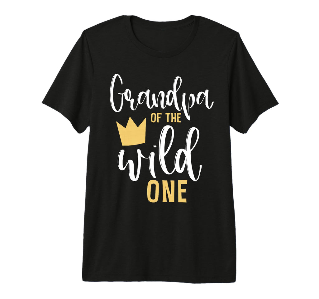 Mens Grandpa Wild One Matching 1St T-Shirt - Casual Everyday Wear Unisex - T-Shirt, Sweatshirt, Hoodie