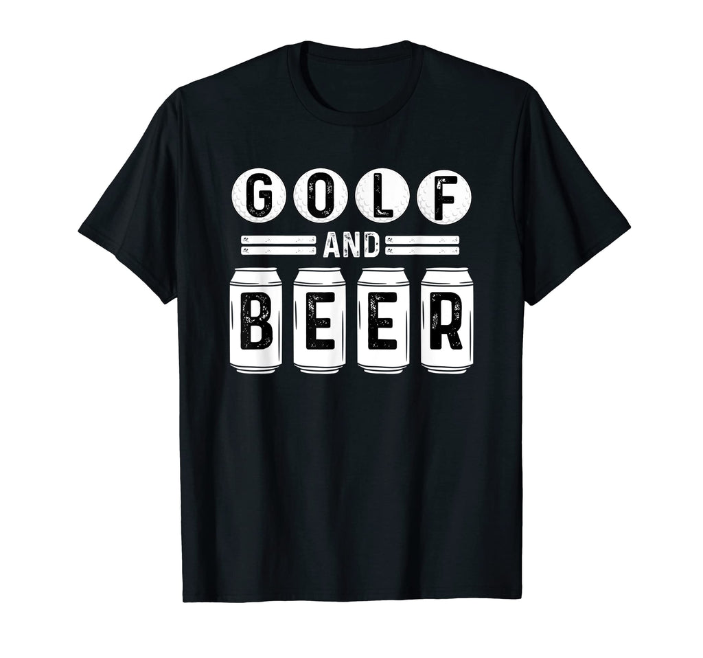 Golf And Beer Funny Dad Beer Golf Joke T-Shirt - Graphic Print Men Women - T-Shirt, Sweatshirt, Hoodie