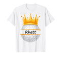 Novelty Golf Personalized Name Rhett T-Shirt - Custom Art Print Men Women - T-Shirt, Sweatshirt, Hoodie