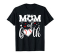 Mom Both Soccer And Baseball Sports T-Shirt - Graphic Print Men Women - T-Shirt, Sweatshirt, Hoodie