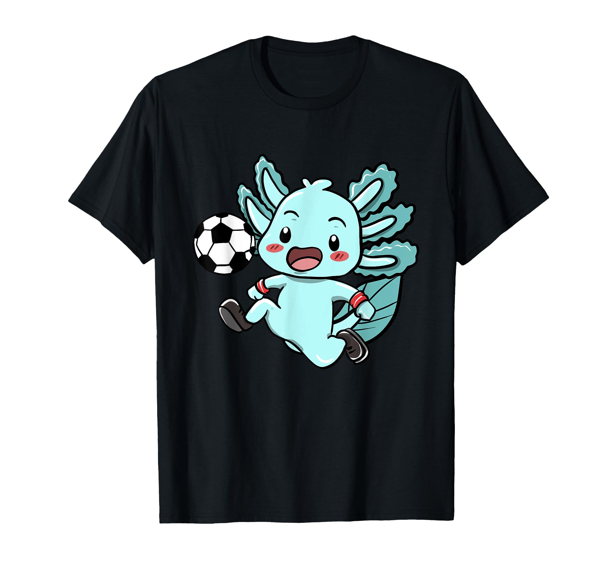 Soccerlotl Axolotl Funny Football T-Shirt - Streetwear Style Unisex - T-Shirt, Sweatshirt, Hoodie