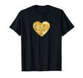 Gold Heart T-Shirt - Streetwear Style Men Women - T-Shirt, Sweatshirt, Hoodie