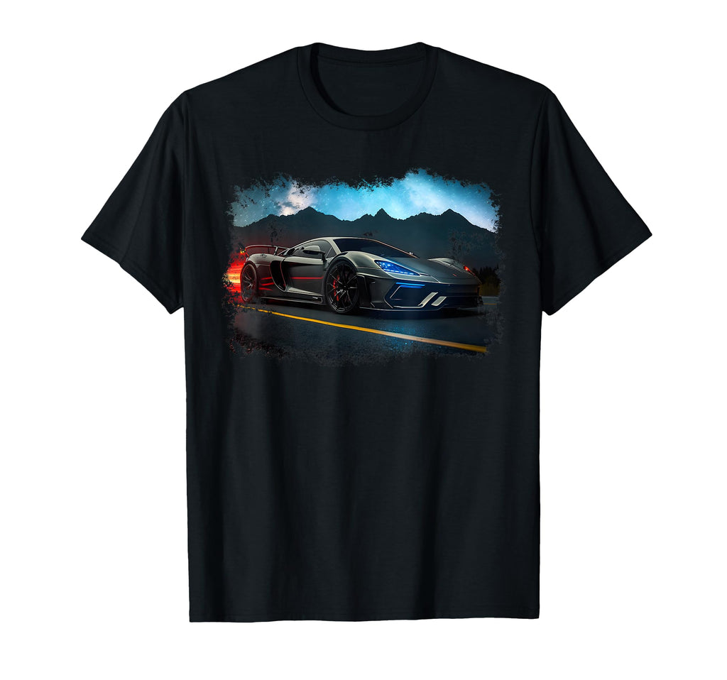 Exotic Concept Supercar Hypercar Sports T-Shirt - Trendy Graphic Unisex - T-Shirt, Sweatshirt, Hoodie
