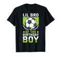 Lil Bro Birthday Soccer Player Bday Team T-Shirt - Graphic Print Unisex - T-Shirt, Sweatshirt, Hoodie