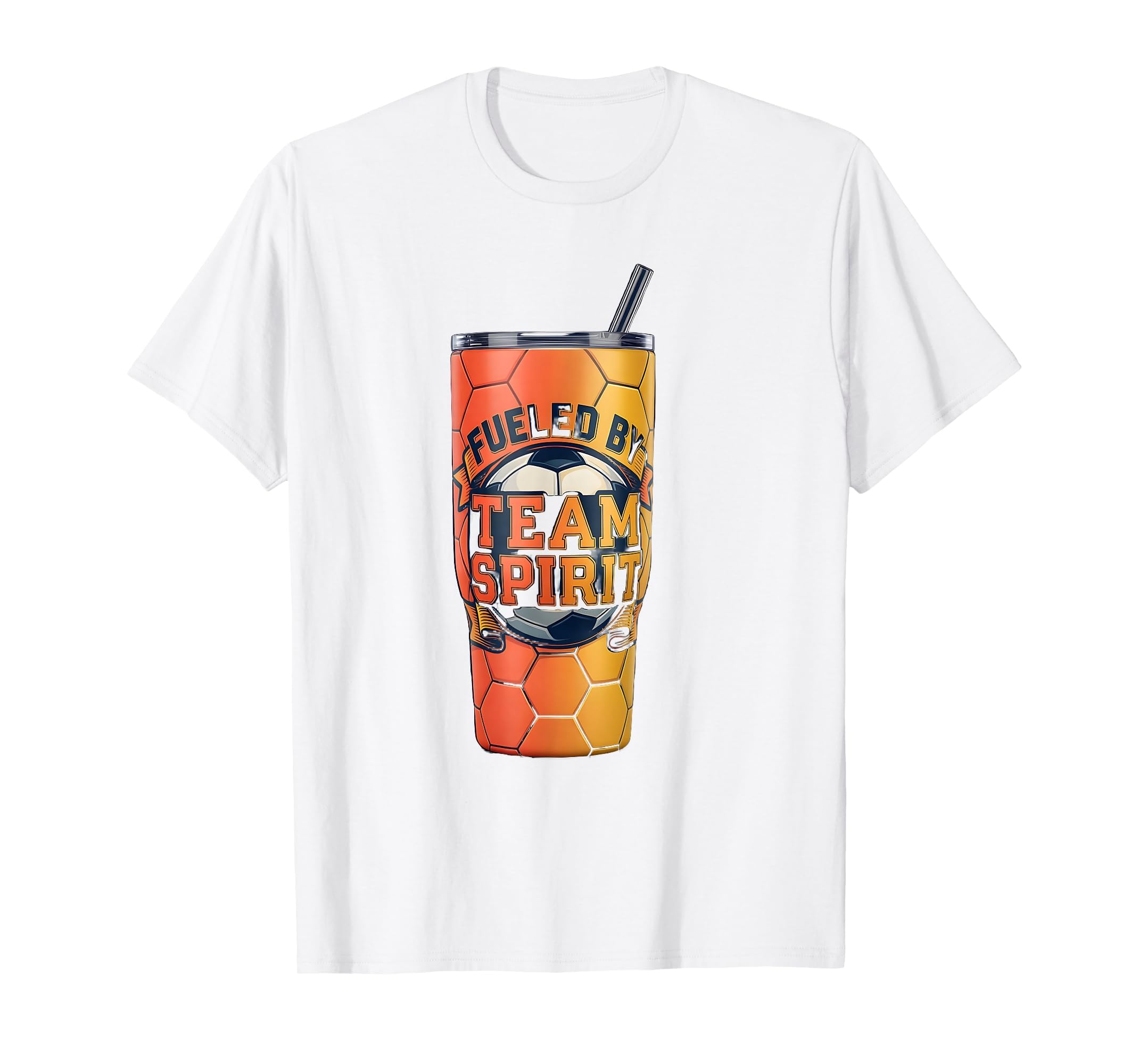 Fueled Team Spirit Soccer Mom T-Shirt - Minimalist Print Unisex - T-Shirt, Sweatshirt, Hoodie