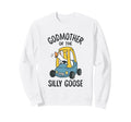 Godmother Silly Goose 1St Birthday Sweatshirt - Minimalist Print Unisex - T-Shirt, Sweatshirt, Hoodie