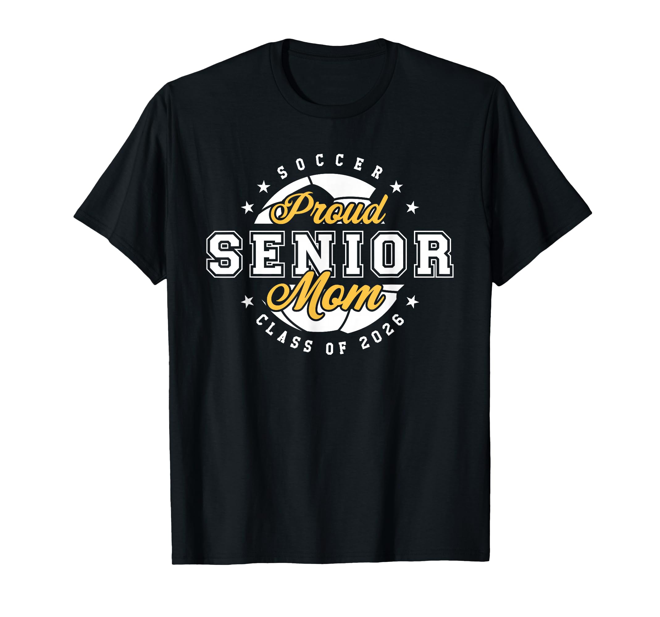 Proud Mom Soccer Player Senior Year T-Shirt - Minimalist Print Unisex - T-Shirt, Sweatshirt, Hoodie