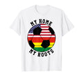 My Home My Roots Bolivia Flag Soccer T-Shirt - Novelty Apparel Unisex - T-Shirt, Sweatshirt, Hoodie